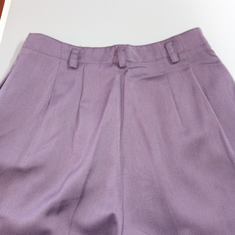 Elegant Purple Women's Trousers - Picture 3 of 11